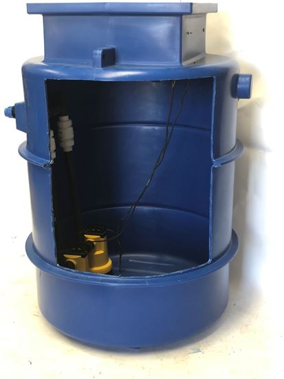 Drainage Pump Station BD-1000ST – 6 metres – Dual Free Standing – Basement & Drainage Solutions