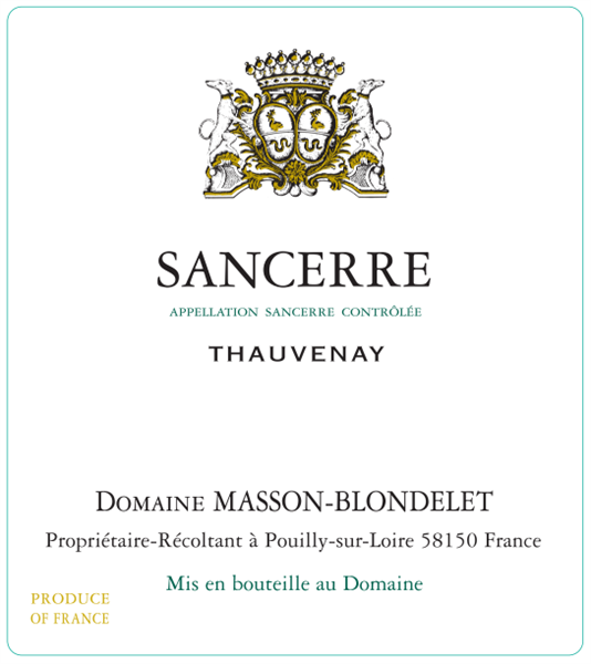 Half Bottle Domaine Masson-Blondelet Sancerre «Thauvenay» (375 ml)