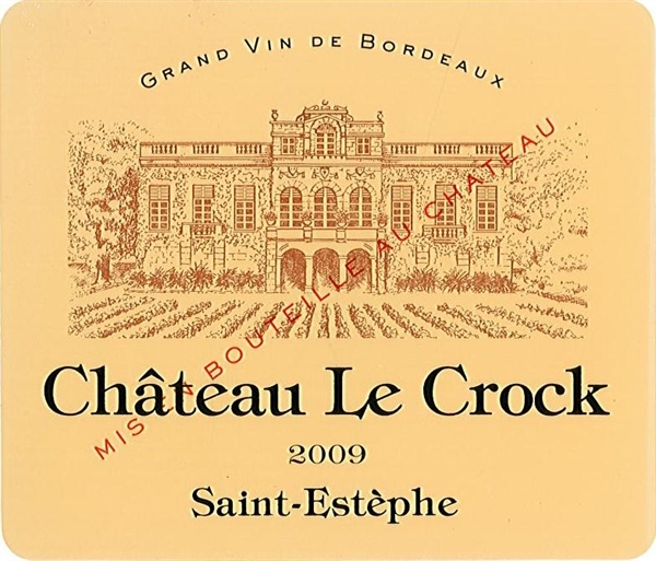Half Bottle Chateau le Crock Cru Bourgeois Supérieur, St Estephe (375 ml)