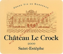 Half Bottle Chateau le Crock Cru Bourgeois Supérieur, St Estephe (375 ml)