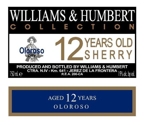 Half Bottle Williams &Humbert , 12 year, Collection Oloroso (375 ml)