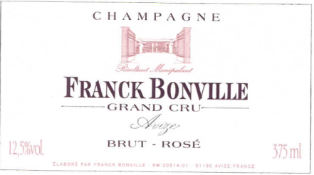 Half Bottle Franck Bonville Cuvée Rosé (375 ml)
