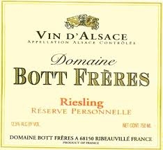 Half Bottle Bott Frères Riesling Tradition (375 ml)