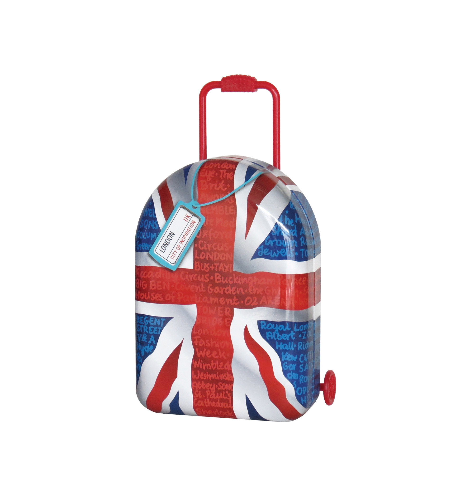 Wheelie – Union Jack – 200g Jelly Beans – Churchills Confectionary