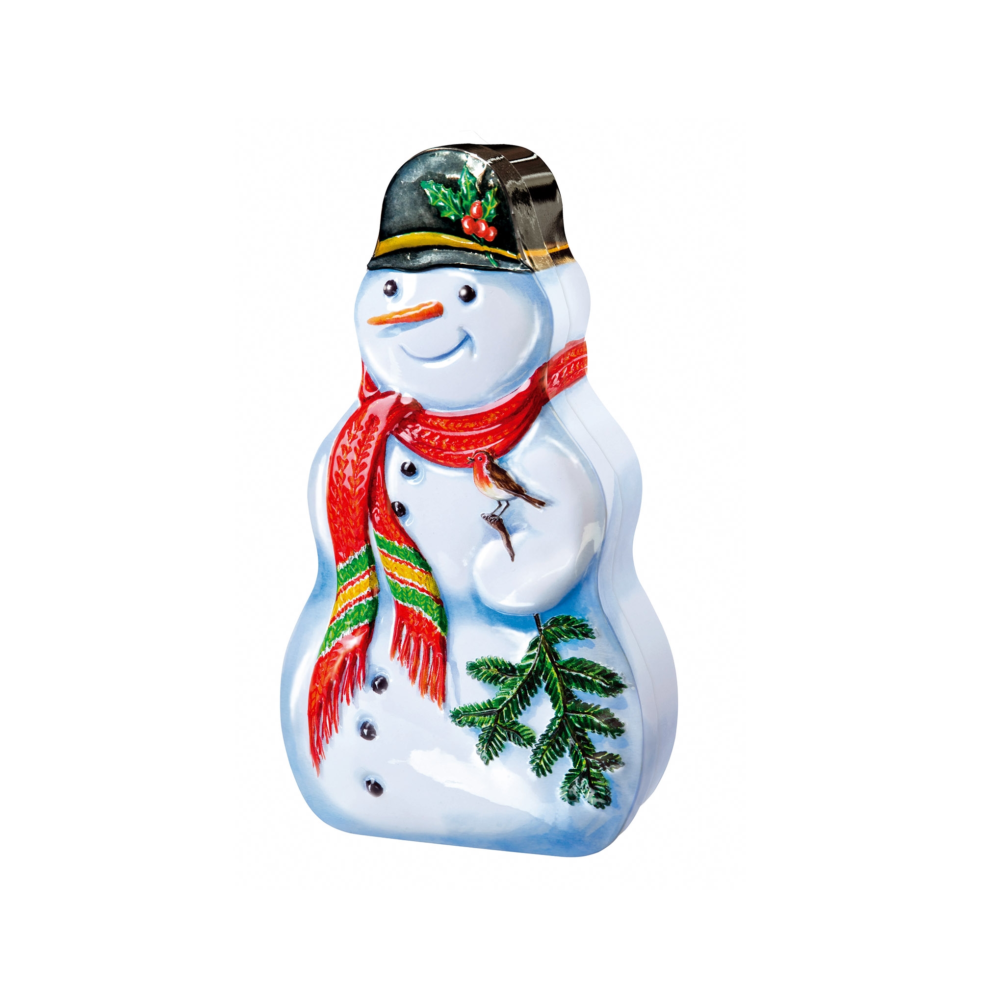 Sweet Snowman – 200g Milk Chocolate Buttons – Churchills Confectionary