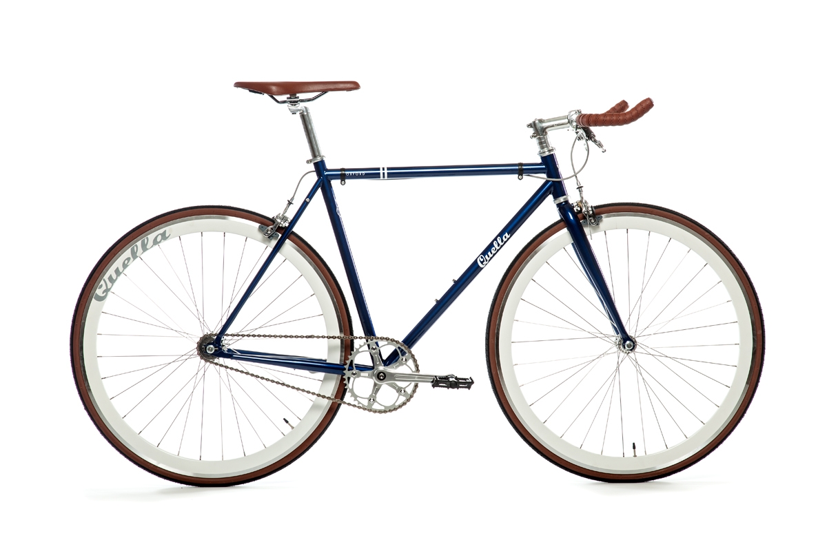 Single Speed Bike – Dark Blue – 54cm ( 5′ 6″ to 5′ 10″ ) – Quella Bicycles