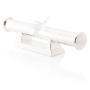Wedding Scroll Certificate Holder With Stand