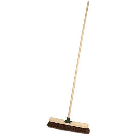 18″ (45cm) Soft Coco Warehouse Platform Broom Large Soft Brush