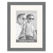 Grey Wooden Photo Frame for a 12×8/8x12in Photo