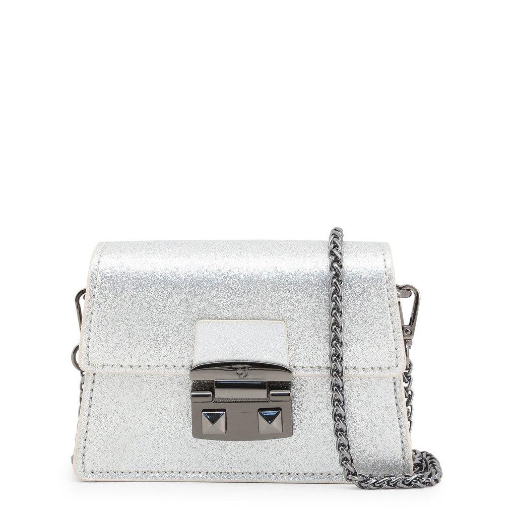 Trussardi – Ladies Clutch Bag In White Or Pink – Coriandolo_75B00555-97 – White – No Size – JC Brandz