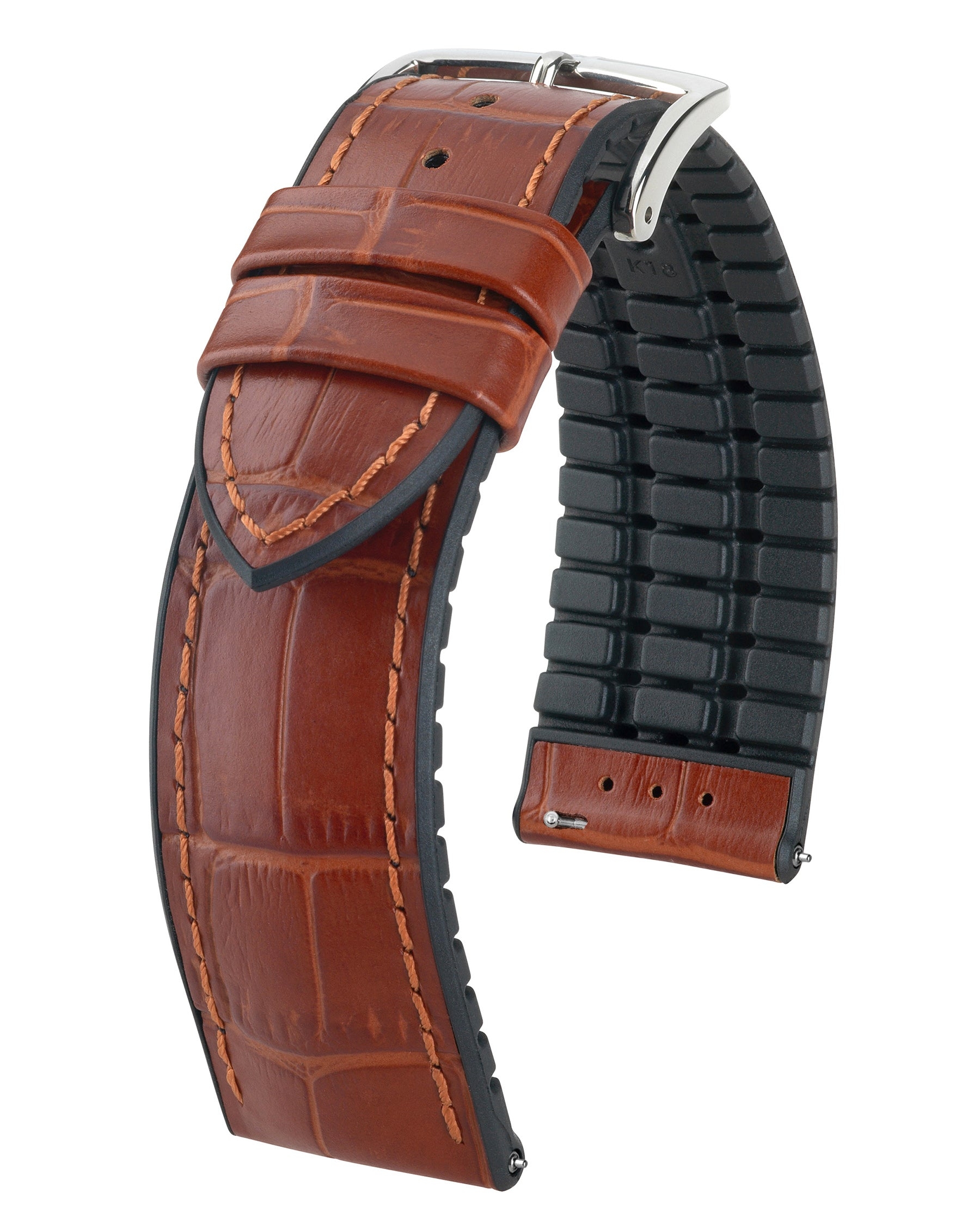Hirsch Paul Watch Band Gold Brown- 18mm / Medium – Strapped For Time