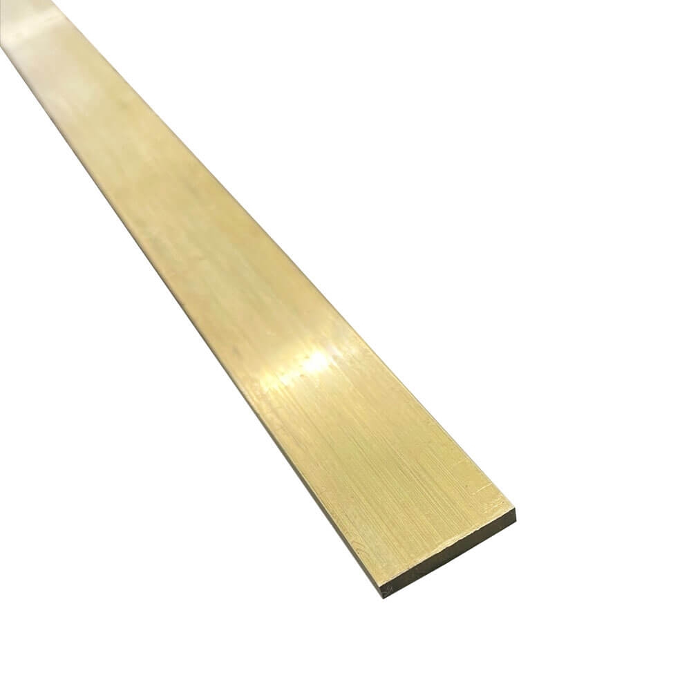 Brass Flat Bar – 1/2″ (12.7mm) – 1/8″ (3.2mm) – KIM43273 – K I Metals