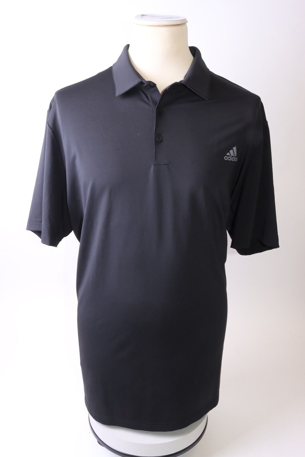 Adidas Men’s Ultimate 365 Solid Polo Shirt – 2XL – Black – Get That Brand