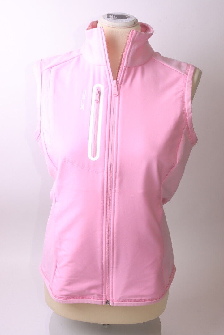 Ralph Lauren Ladies Full Zip Vest Sleeveless – M – Pink – Get That Brand