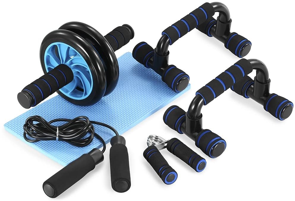 5 in 1 Ab Roller Set | Fitness Equipment Dublin