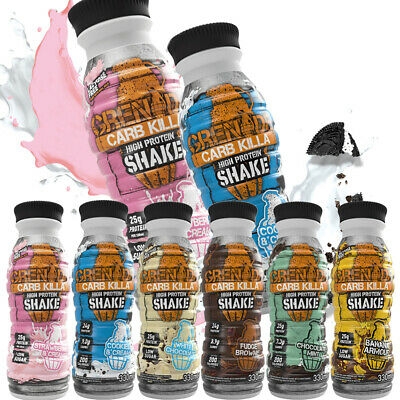 Grenade Carb Killa High Protein Shake 330ml – White Chocolate – Load Up Supplements