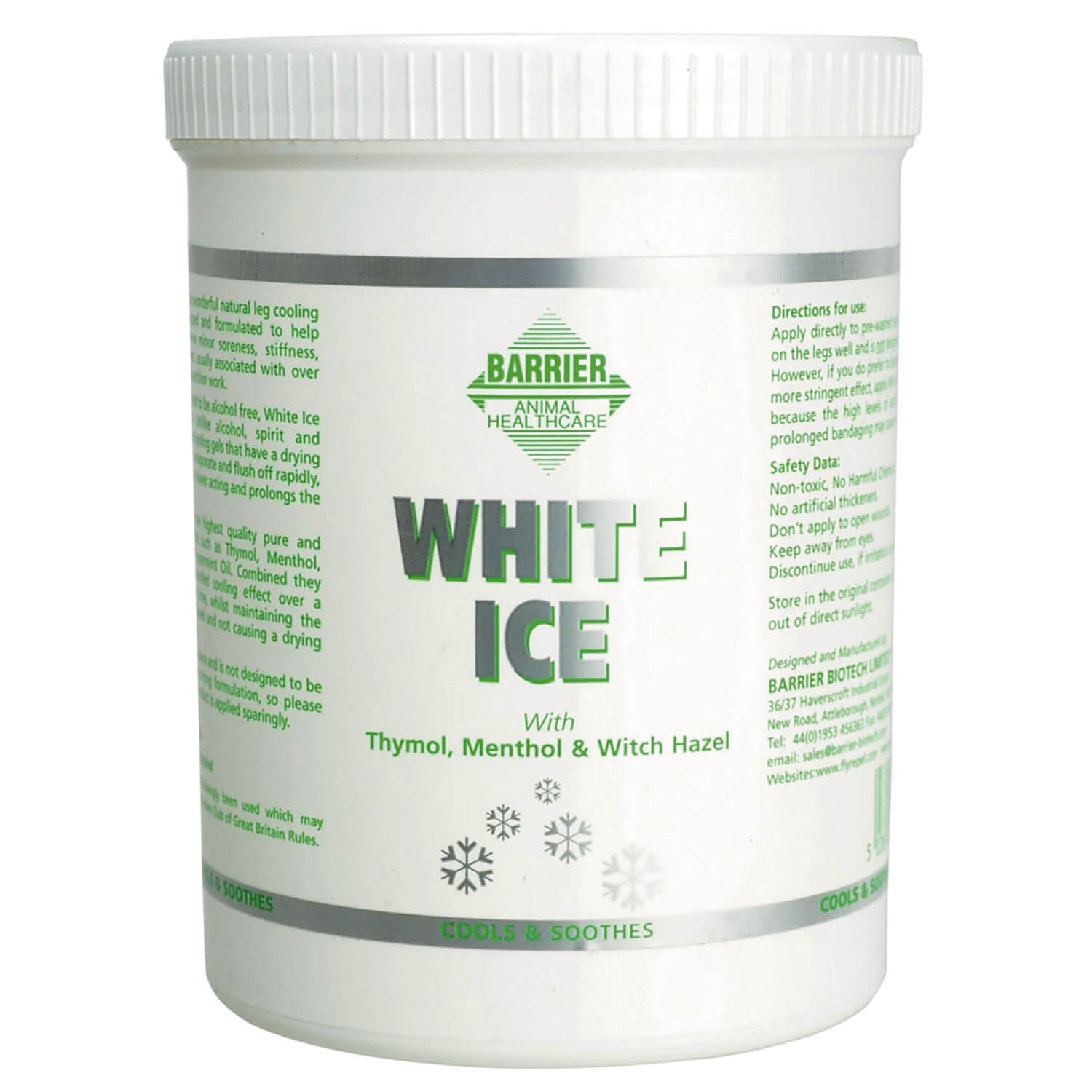 BARRIER WHITE ICE  1 LT