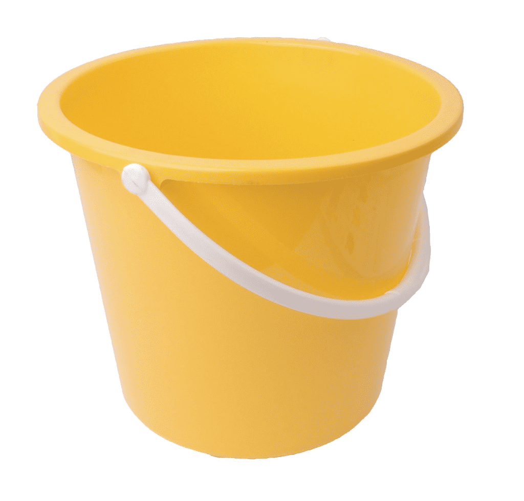 10 Ltr Good Value Basic Homeware Bucket – Yellow – North Star Supplies