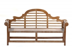 LUTYENS 1.98 METRE CLASSIC 4 SEATER TEAK GARDEN BENCH
