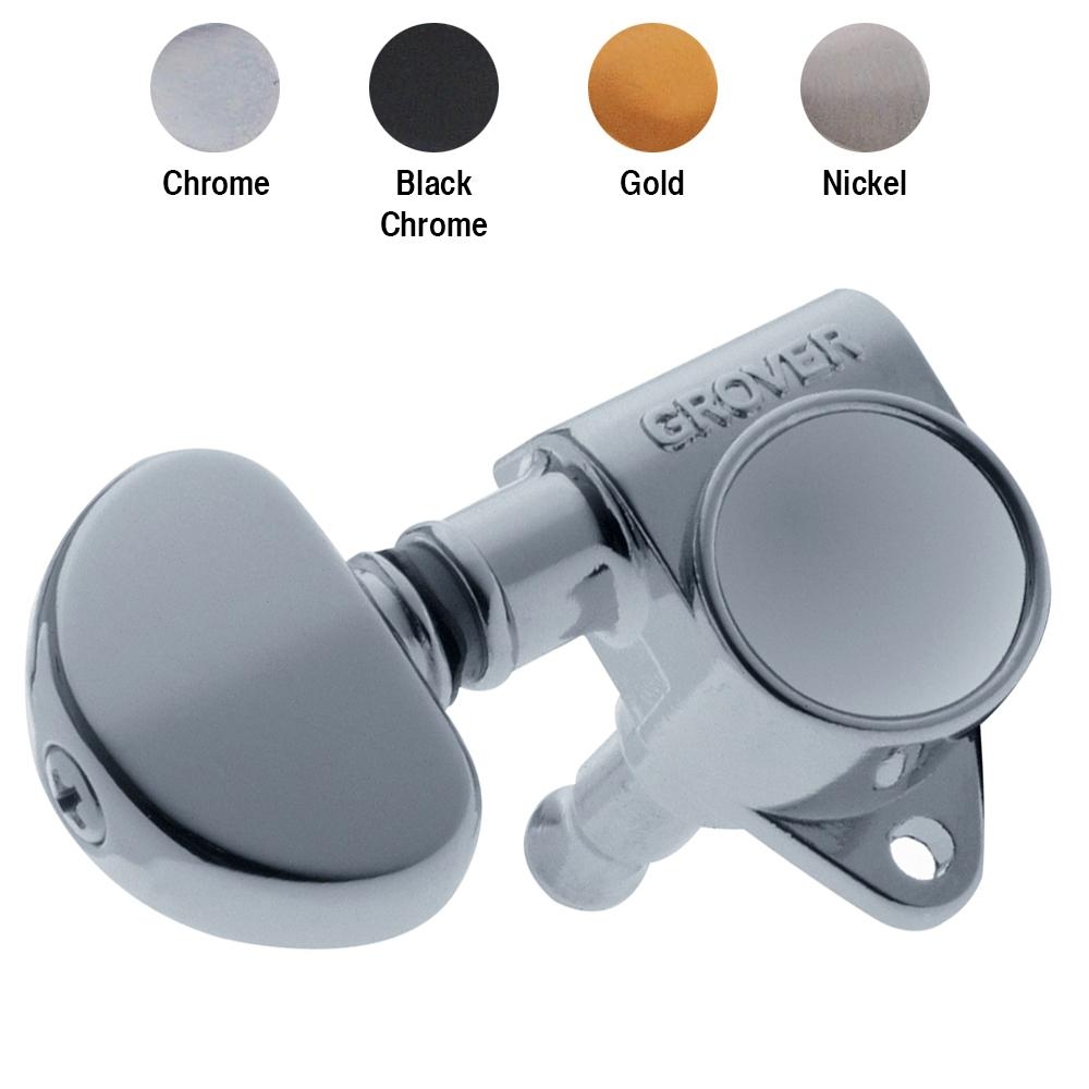 Grover Rotomatics 18:1 Gear Ratio – Black Chrome