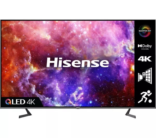 HISENSE 75A7GQTUK 75″ Smart 4K Ultra HD HDR QLED TV with Alexa & Google Assistant – Shop At Home
