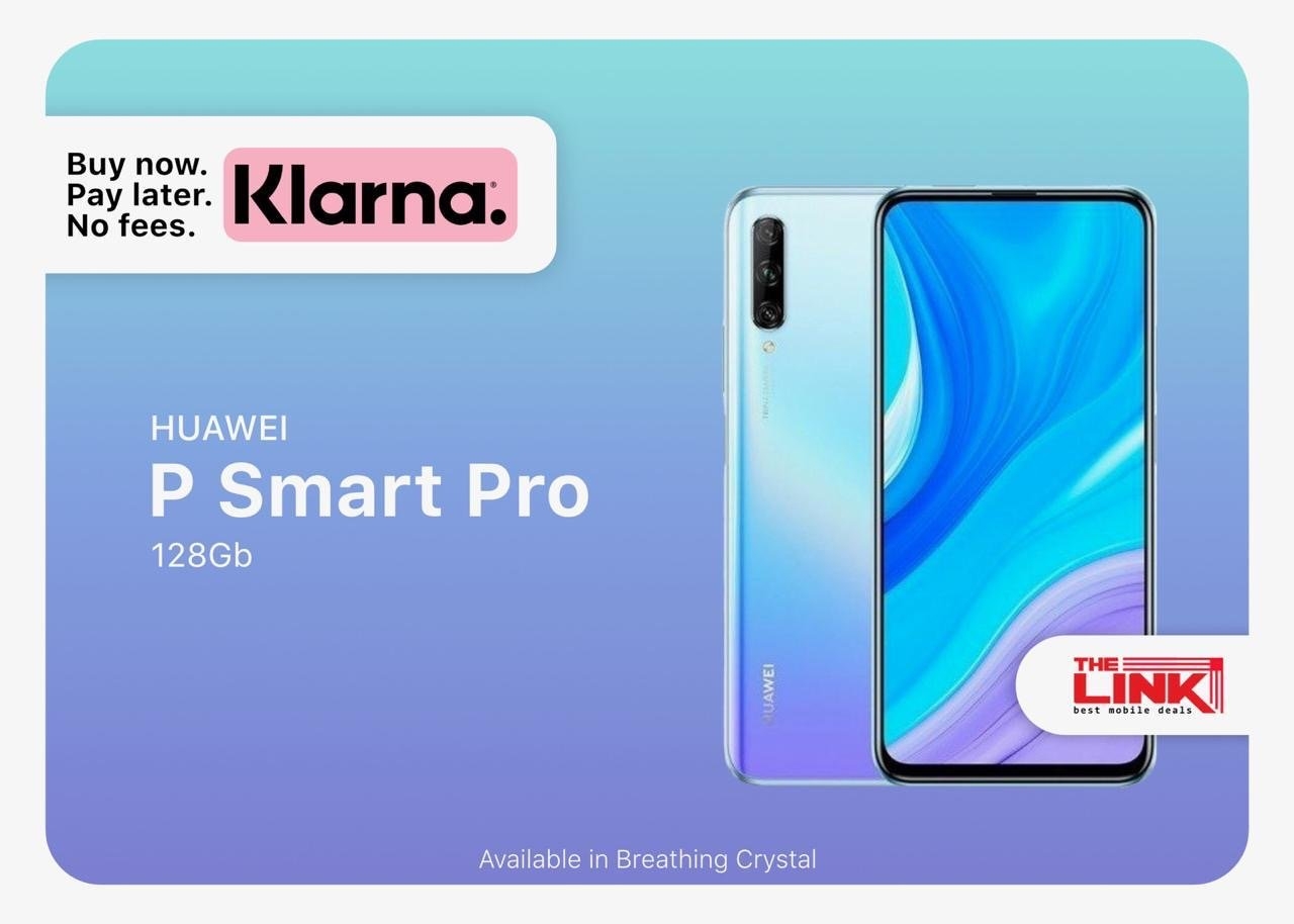 Brand New, Huawei P Smart Pro Dual SIM, 128GB, Unlocked, 24 Month Warranty – Breathing Crystal