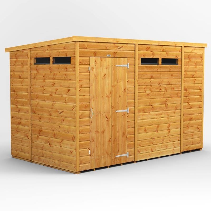 Power Pent Secure Wooden Shed, 10×6 / Single – Powersheds – Spearhead Outdoors