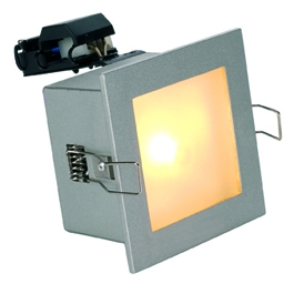 SLV 111222 Frame Basic MR16 50W Silver Grey Ceiling & Wall Light