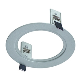 SLV 112970 Twister 1 Frame Round Silver