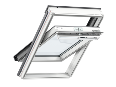 Velux – VELUX GGL CK02 2060 WhitePainted Pine, CentrePivot,Triple Glazed, AntiDew, 55×78 Roof WIndow