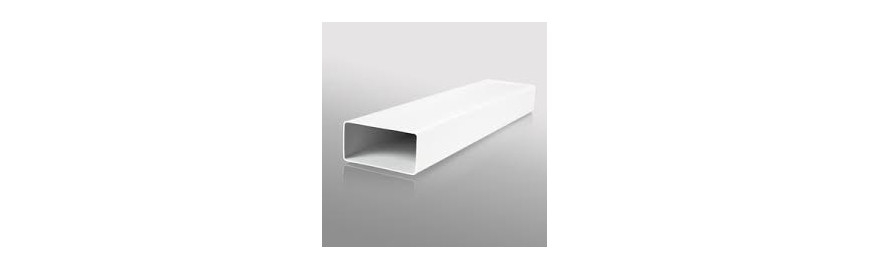 Plastic Square Duct  2m Length – Ventilation System Parts – Easy Hvac