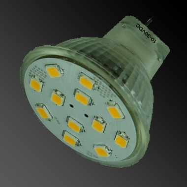 12 LED MR11 – 12V Lights – Suitable For Horseboxes, Caravans & Boats – Aten Lighting