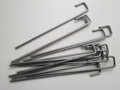 Galvanised Staking Pins 500mm | 8mm Rebar | Pack of 10 | J Top