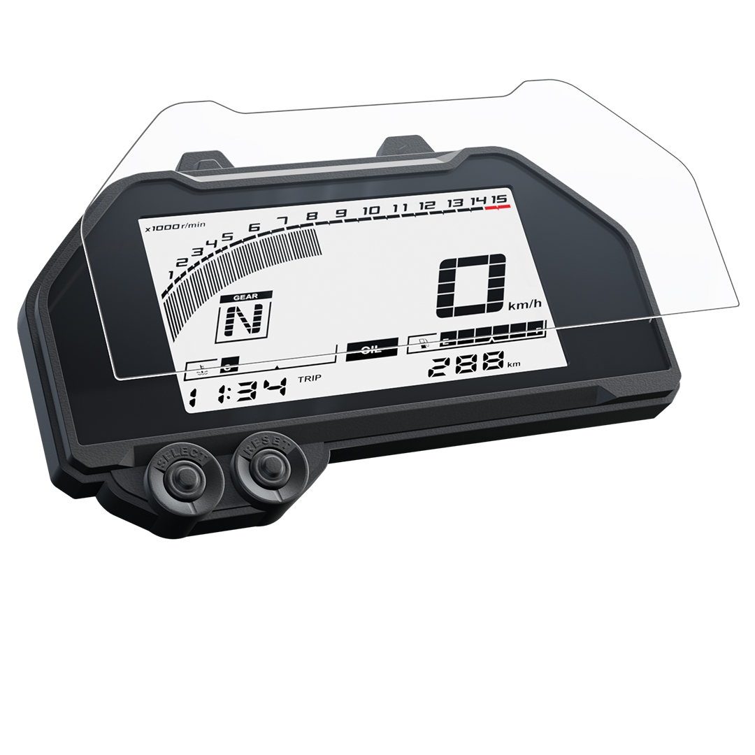 Yamaha R3 – R25 2019+ – MT-03 2020+ Dashboard Screen Protector 2 x Anti-Glare – Speedo Angels