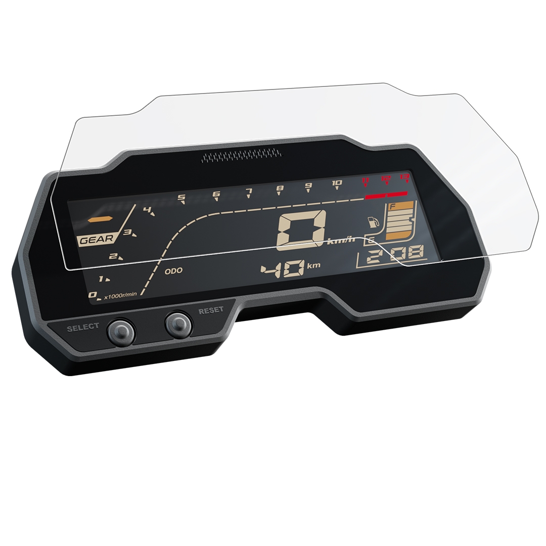 Yamaha YZF R-125 2019+ – MT-125 2020+ Dashboard Screen Protector 2 x Ultra-Clear & 2 x Anti-Glare – Speedo Angels