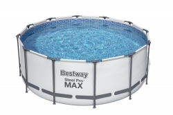 12Ft 48″ Steel Pro Max Round Pool Set – Pulse Leisure