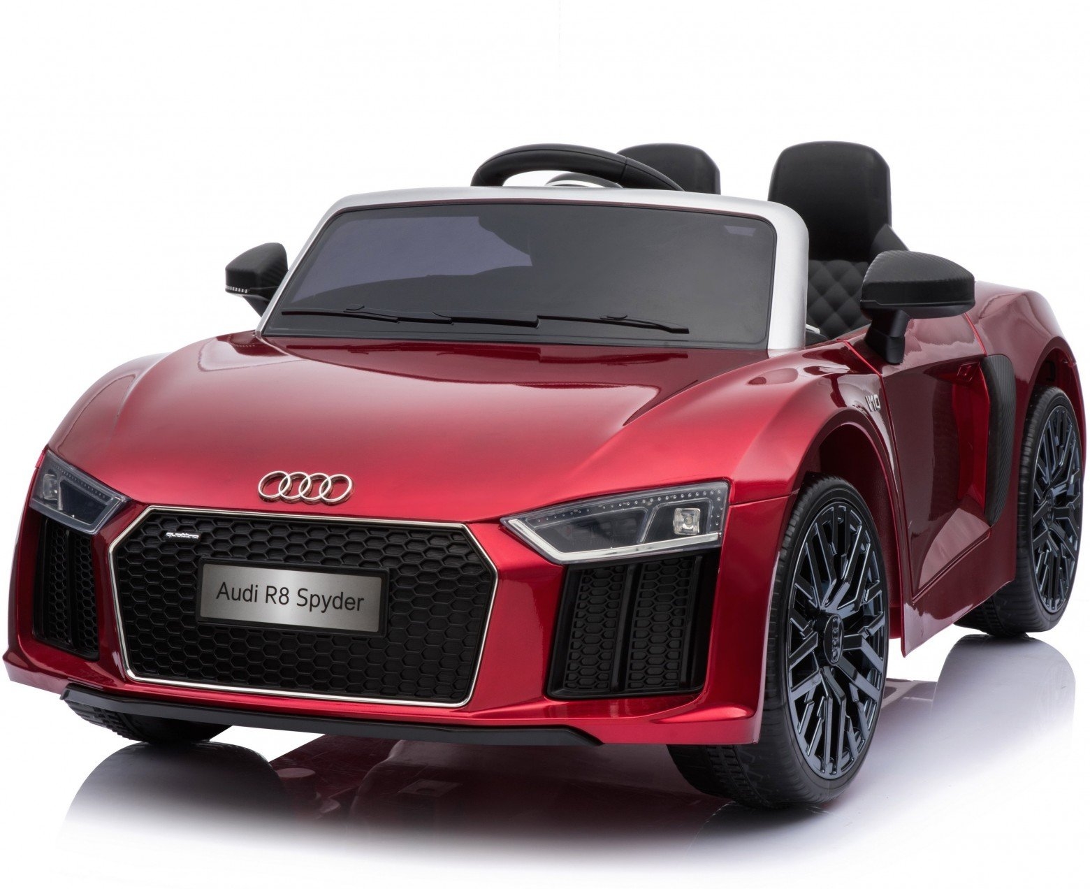 New Shape Licensed Audi R8 Spyder 12V ChildrenÛªs Electric Ride On Toy Car – Red