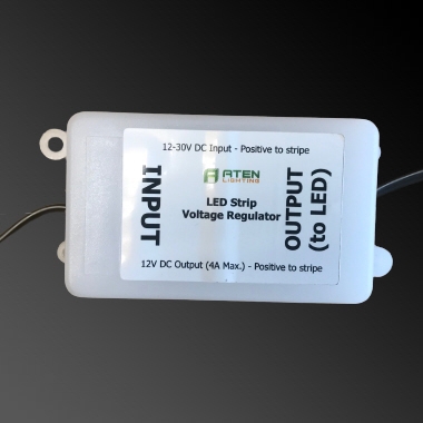 12V LED Strip Voltage Regulator – 12V Lights – Suitable For Horseboxes, Caravans & Boats – Aten Lighting