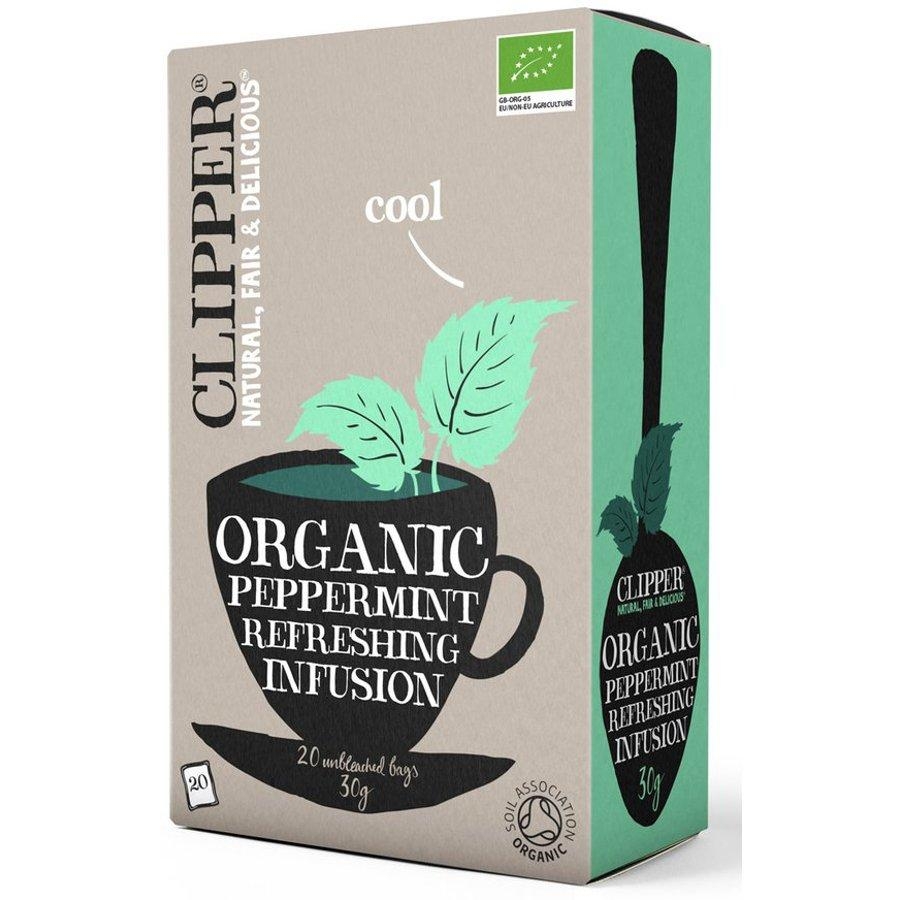 Clipper Tea – Organic Peppermint Refreshing Infusion
