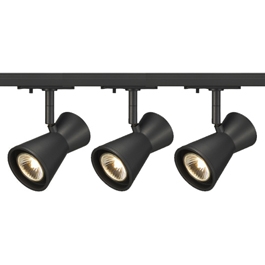 SLV 143340TK3 Diabo 35W 3 Light Track Kit Black