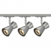 SLV 143344TK3 Diabo 35W 3 Light Track Kit Silver Grey