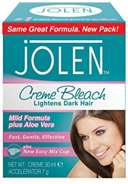 Jolen Creme Bleach Mild Formula Plus Aloe Vera 30ml & Accelerator 7g