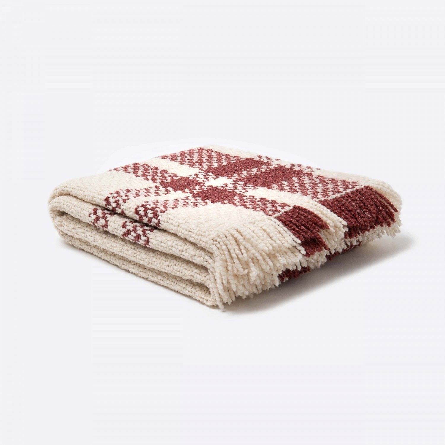 Grace Blanket Red Check – Aessai
