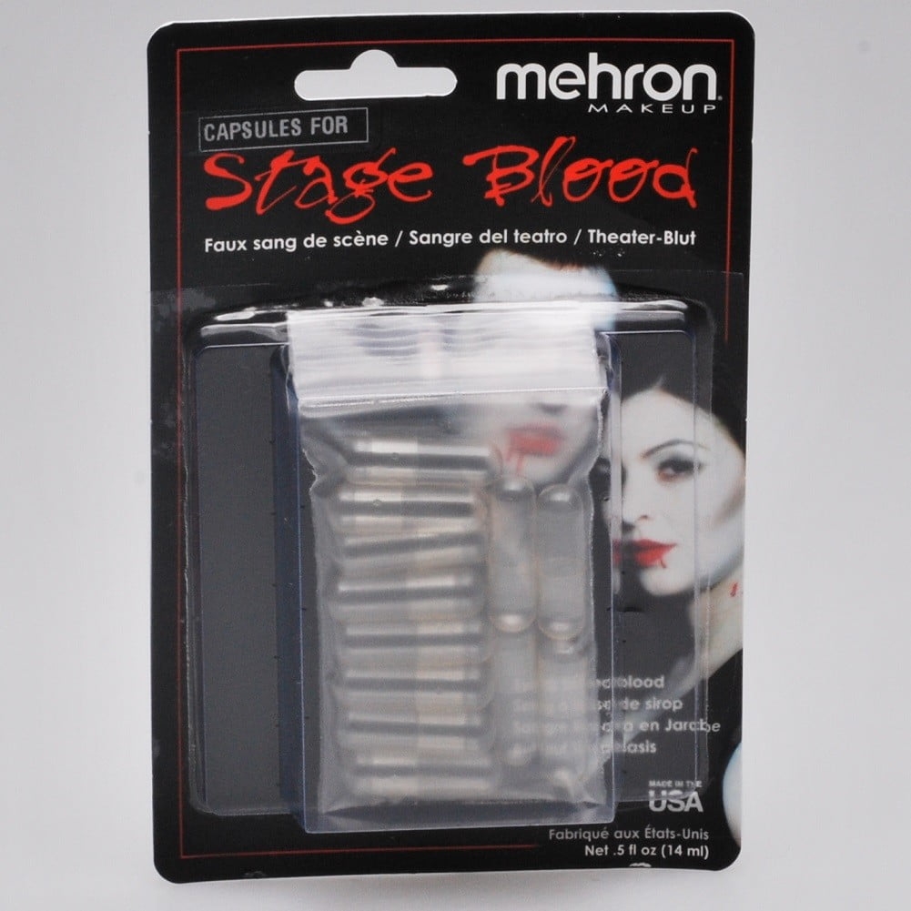 Mehron Digestable Blood Capsules – Empty – 12 pcs – Tools & Accessories – Dublin Body Paint