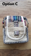 Messenger Bag – Hemp – Option C – The Karmic Chameleon