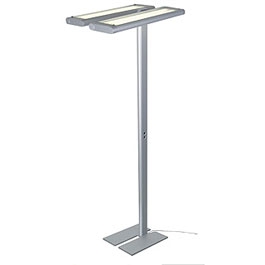 SLV WORK LIGHT FLOOR, silver-grey,2G11, 4x 55W 157152