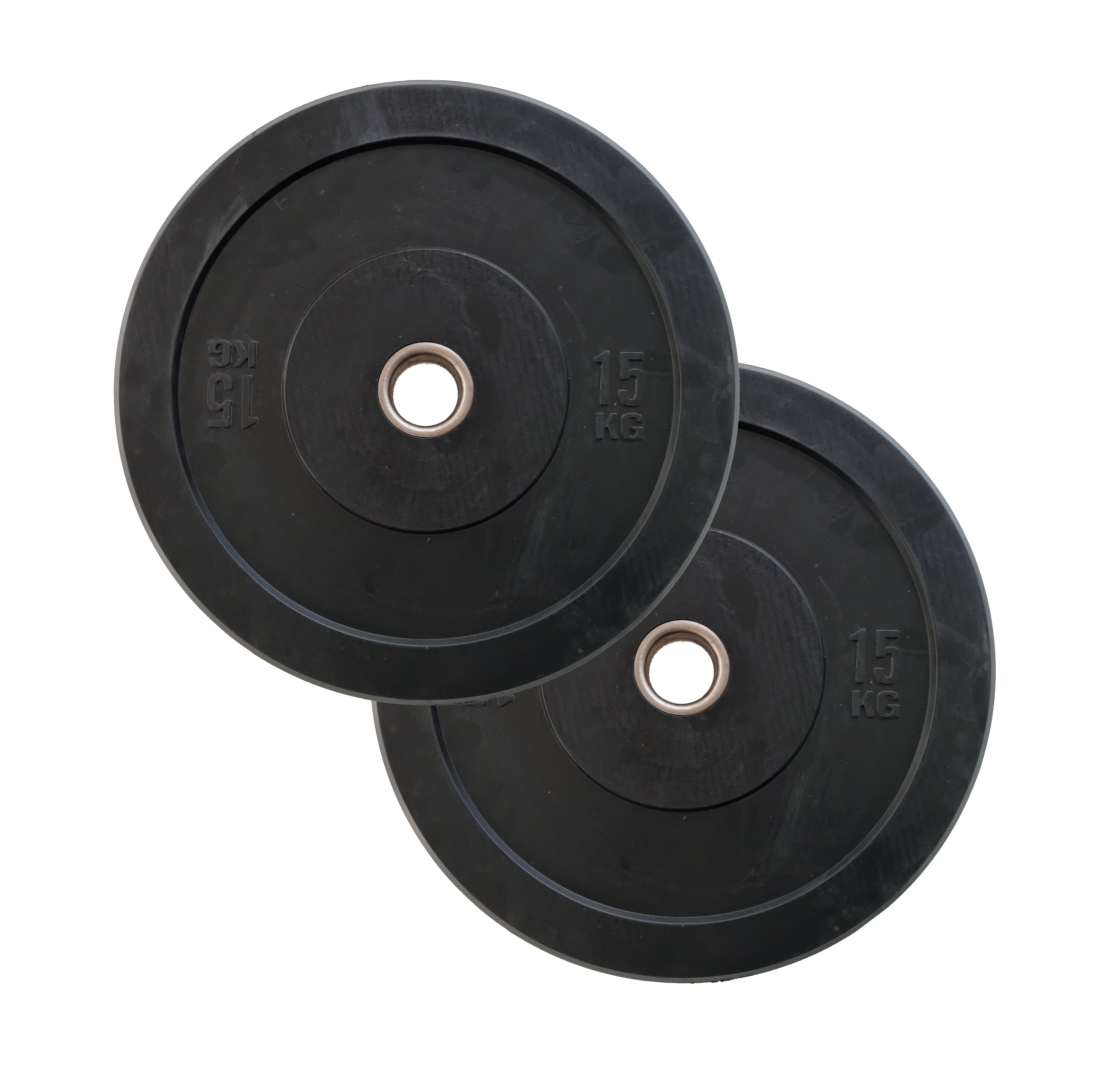 Black Bumper Plates 5-20kg | Fitness Equipment Dublin 15kg Pair