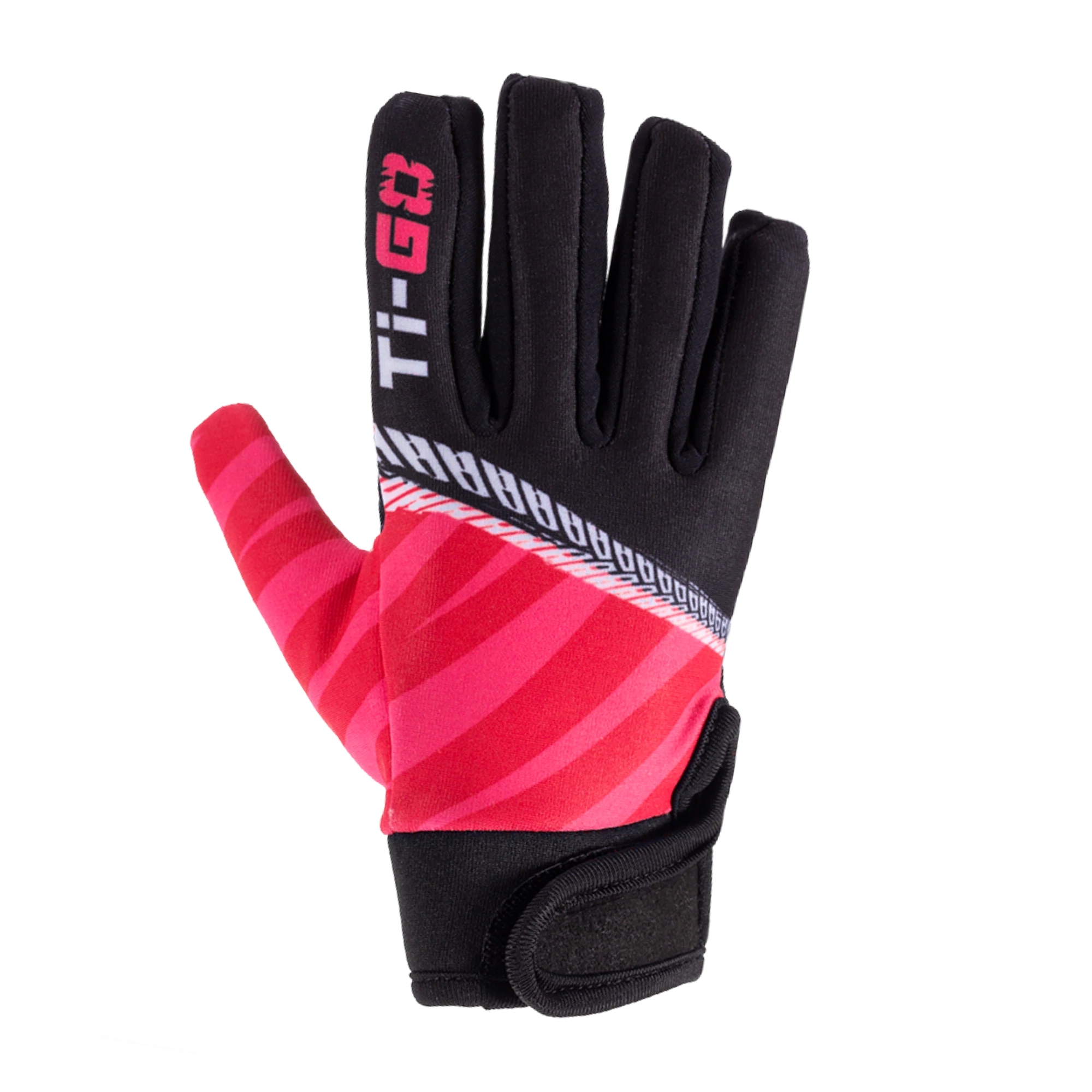 Ti-GO Kids Long Finger Tech Cycling Gloves 4 – 5 / Punchy Pink – ALL PRODUCTS – Ti-GO
