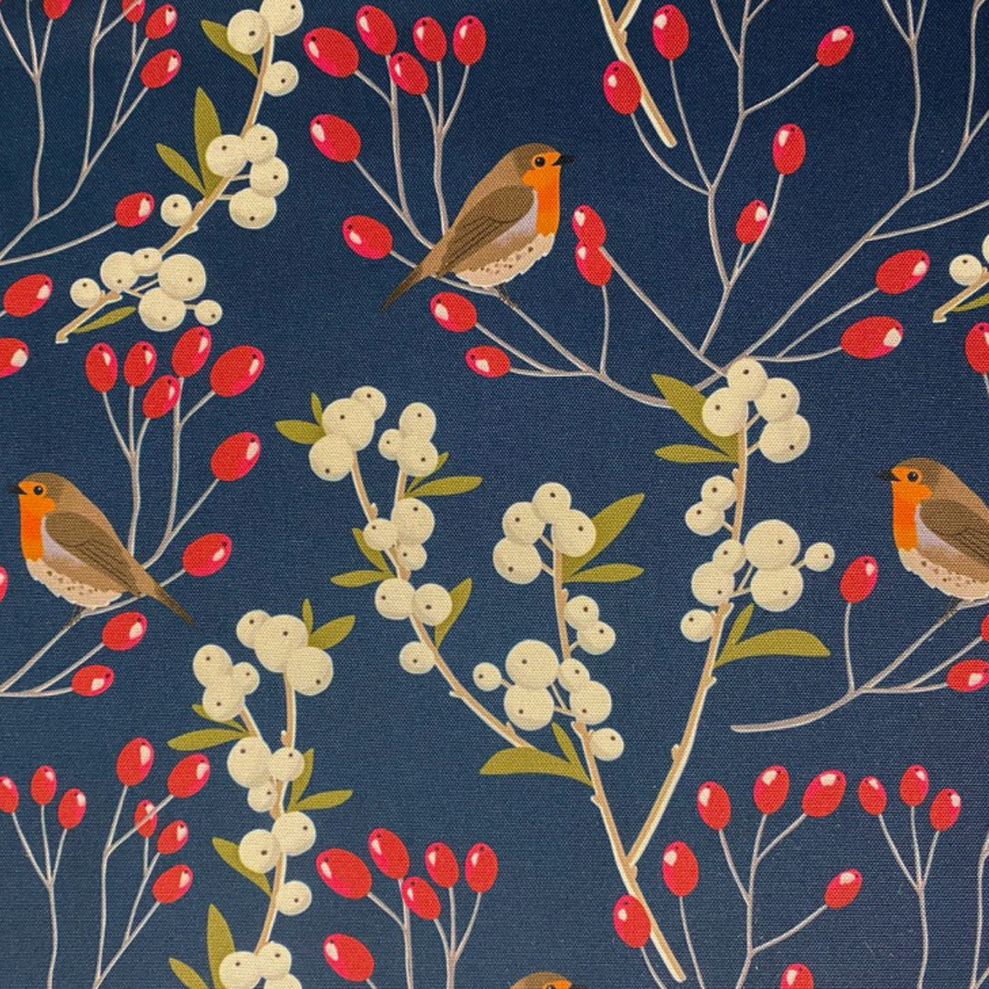 Celina Digby Luxury Premium Quality Water and Stain-Resistant Fabric – Robin & Berries Navy