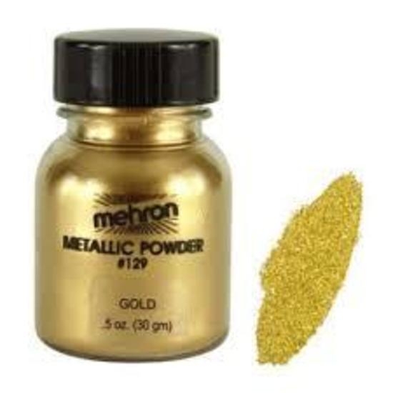 Mehron Metallic Powder – Gold – Metallic Powders – Dublin Body Paint